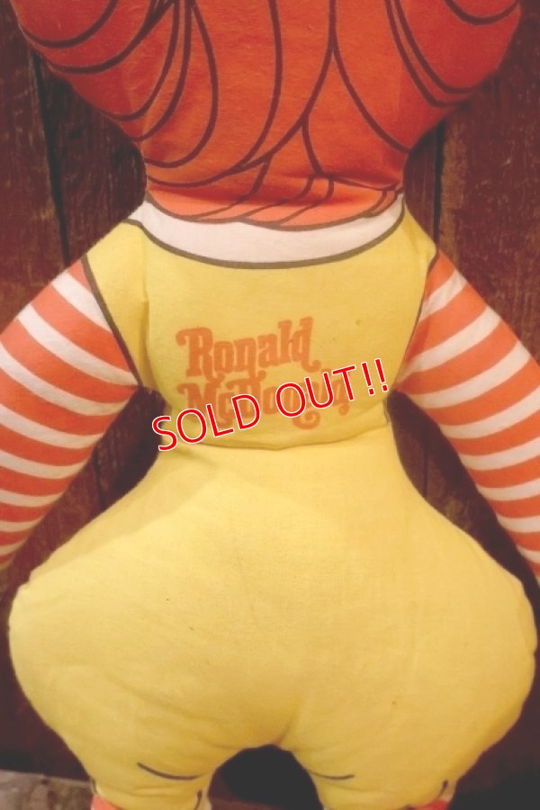 画像7: ct-251105-65 McDonald's / Ronald McDonald 1970's Pillow Doll