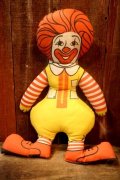 ct-251105-65 McDonald's / Ronald McDonald 1970's Pillow Doll