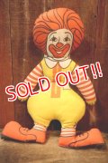 ct-251105-65 McDonald's / Ronald McDonald 1970's Pillow Doll