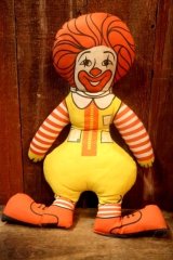 ct-251105-65 McDonald's / Ronald McDonald 1970's Pillow Doll