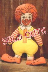 ct-251105-65 McDonald's / Ronald McDonald 1970's Pillow Doll