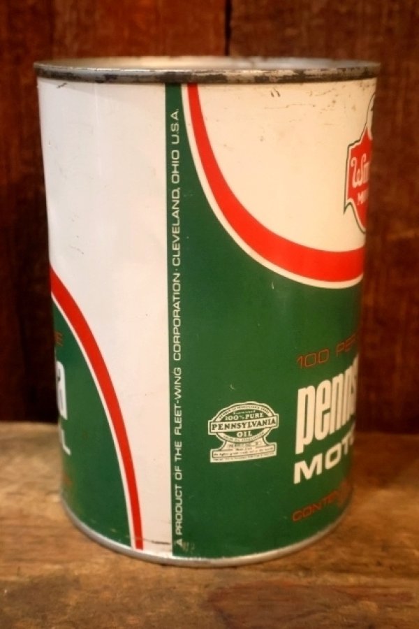 画像3: dp-251008-78 Wm. Penn MOTOR OIL One U.S. Quart Can