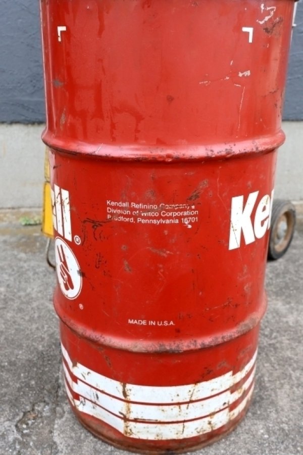 画像8: dp-250804-02 Kendall 1980's 120 LBS. Motor Oil Can