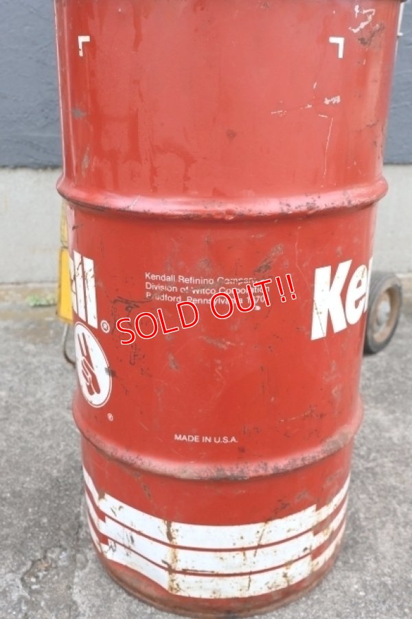 画像8: dp-250804-02 Kendall 1980's 120 LBS. Motor Oil Can