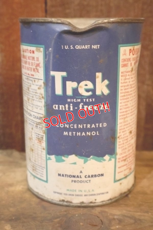 画像3: dp-251008-87 Trek / anti-freeze 1930's-1940's One U.S. Quart Can