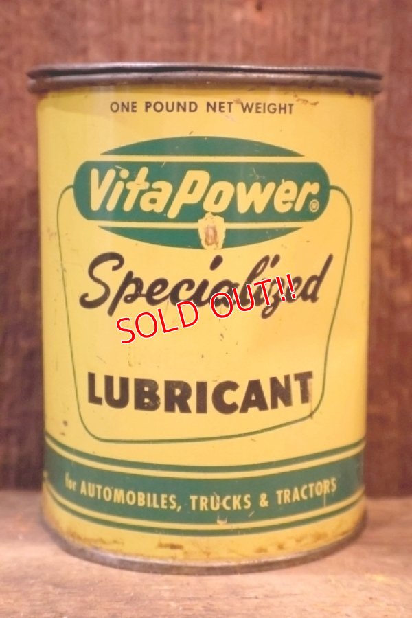 画像1: dp-251008-87 WESTERN AUTO SUPPLY CO. Vita Power LUBRICANT CAN