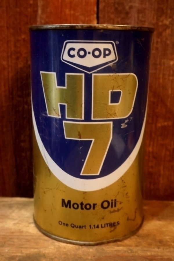 画像1: dp-251008-87 CO-OP / HD 7 One Quart Motor Oil Can
