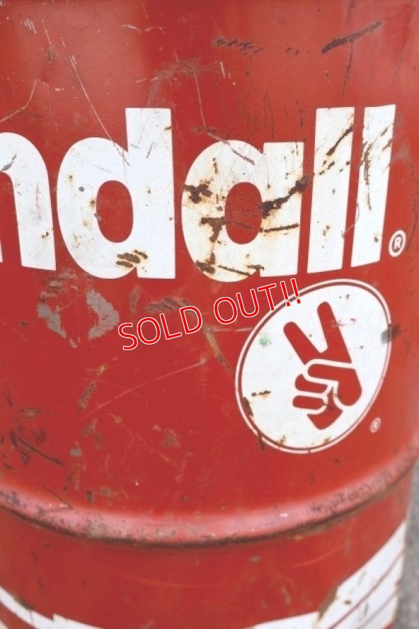 画像5: dp-250804-02 Kendall 1980's 120 LBS. Motor Oil Can