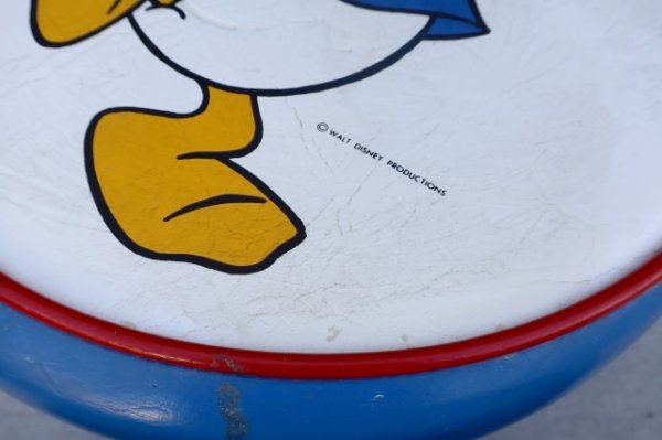 画像4: ct-251105-03 Donald Duck 1960's Kid's Stool