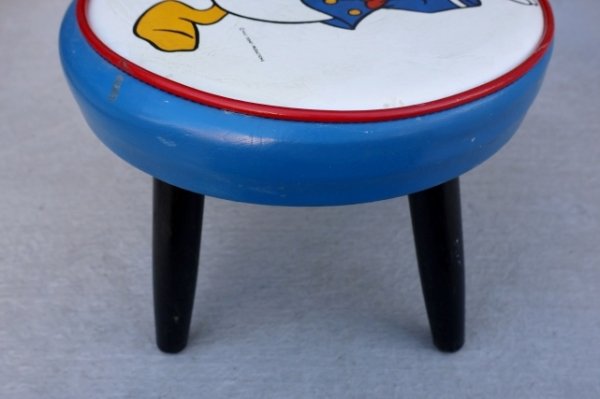 画像7: ct-251105-03 Donald Duck 1960's Kid's Stool