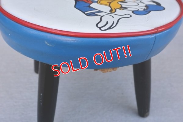 画像10: ct-251105-03 Donald Duck 1960's Kid's Stool