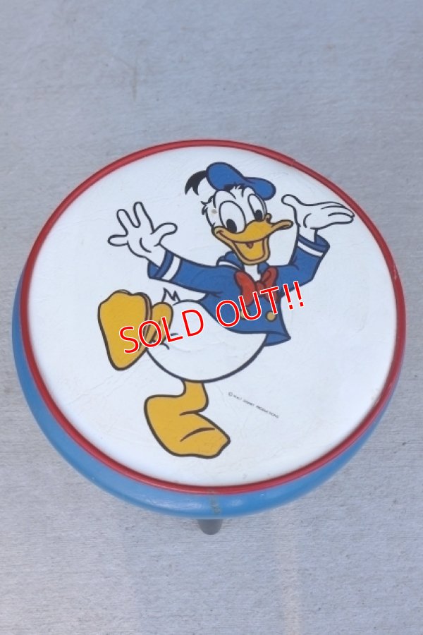 画像1: ct-251105-03 Donald Duck 1960's Kid's Stool