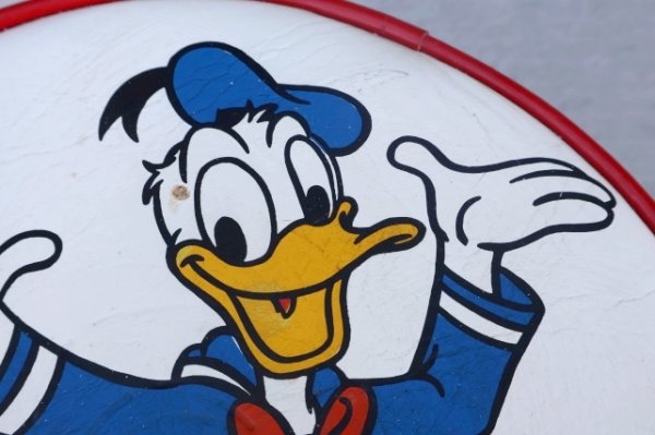 画像2: ct-251105-03 Donald Duck 1960's Kid's Stool
