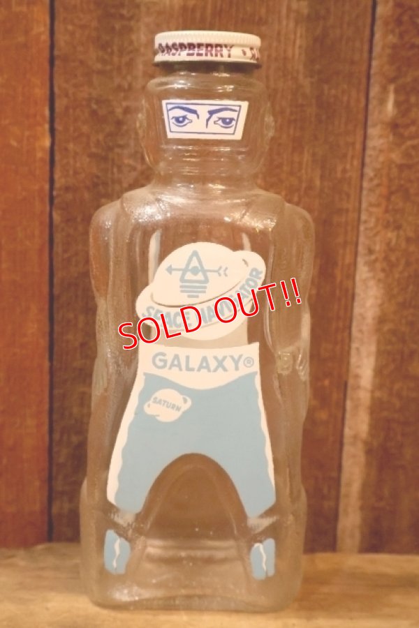 画像1: ct-251105-26 Space Foods / 1950's GALAXY Spaceman Syrup Bottle "SPACE NAVIGATOR"