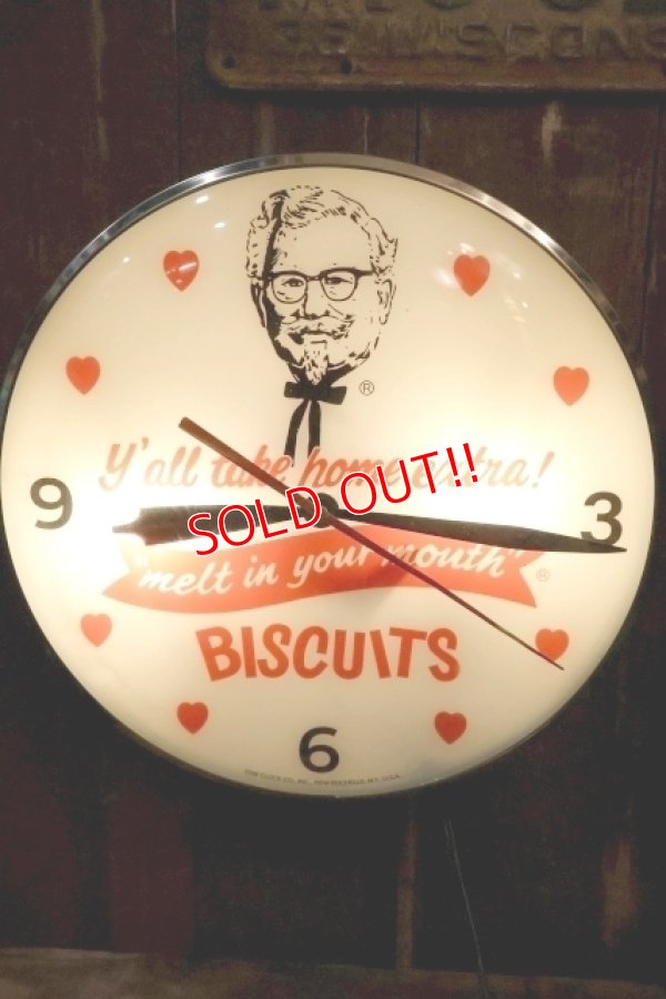画像1: dp-251008-31 Kentucky Fried Chicken (KFC) / 1960's-1970's PAM CLOCK