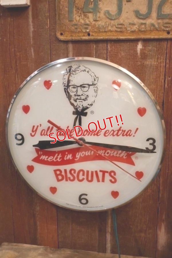 画像7: dp-251008-31 Kentucky Fried Chicken (KFC) / 1960's-1970's PAM CLOCK