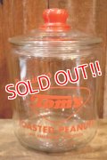 dp-251008-30 TOM'S TOASTED PEANUTS 1940's-1950's GLASS JAR