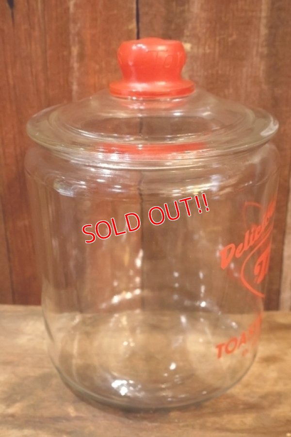 画像8: dp-251008-30 TOM'S TOASTED PEANUTS 1940's-1950's GLASS JAR