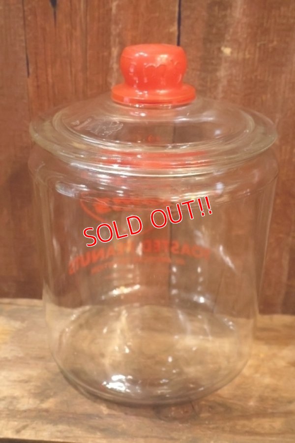 画像7: dp-251008-30 TOM'S TOASTED PEANUTS 1940's-1950's GLASS JAR