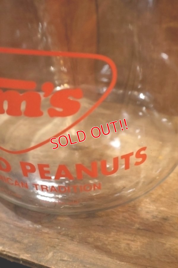 画像3: dp-251008-30 TOM'S TOASTED PEANUTS 1940's-1950's GLASS JAR
