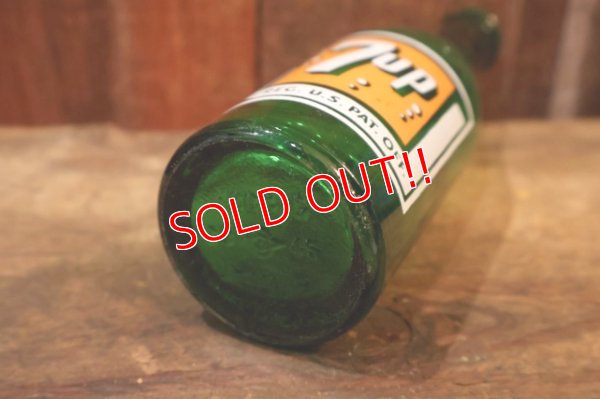 画像7: dp-251201-07 7 Up / 1940's 7 FL. OZ. Bottle