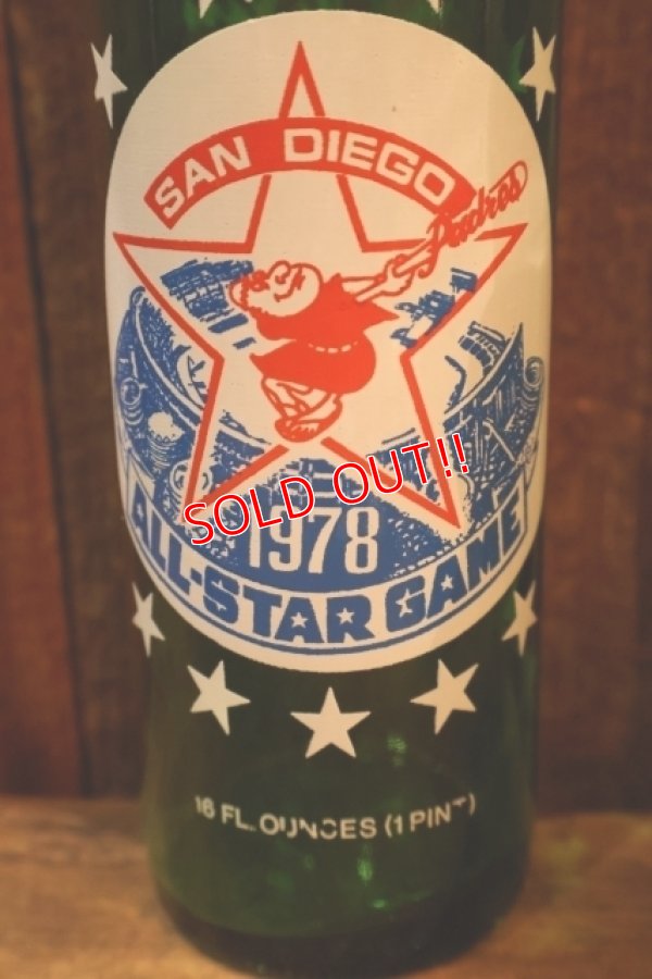 画像2: dp-251201-09 7 Up / 1978 MLB ALL STAR 16 FL.OZ Bottle