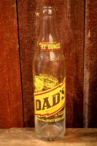 dp-251201-05 DAD'S ROOT BEER 1960's "12 OUNCE JUNIOR" Bottle