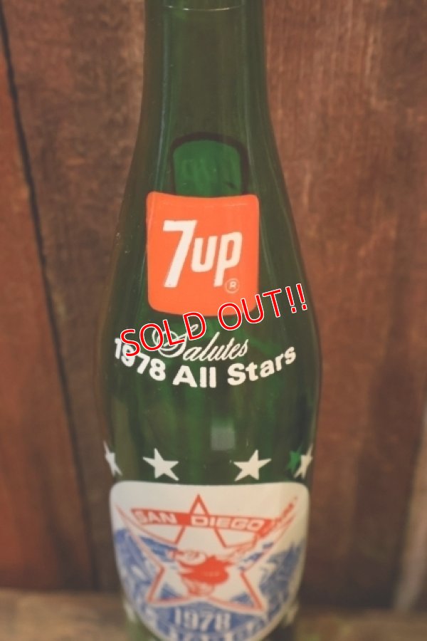 画像3: dp-251201-09 7 Up / 1978 MLB ALL STAR 16 FL.OZ Bottle