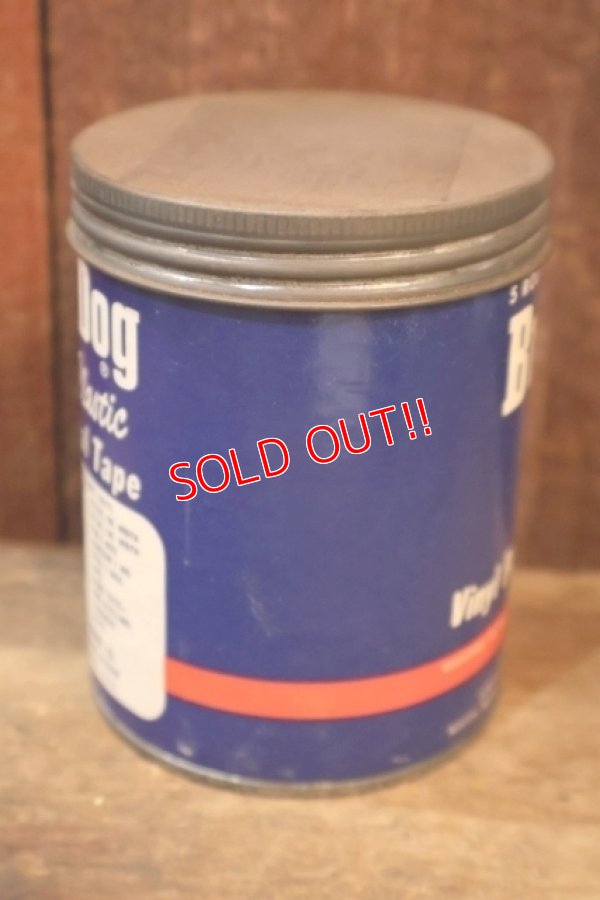 画像5: dp-251201-17 AMERICAN BILTRITE RUBBER COMPANY / 1950's Bull Dog Vinyl Plastic Electrical Tape Box