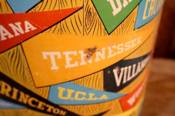 画像8: dp-251201-03 CHEINCO 1950's College Pennant Trash Can