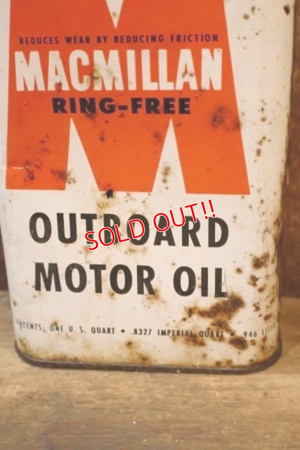 画像2: dp-251008-87 MACMILLAN OUTBOARD MOTOR OIL ONE U.S. QUART
