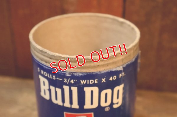 画像8: dp-251201-17 AMERICAN BILTRITE RUBBER COMPANY / 1950's Bull Dog Vinyl Plastic Electrical Tape Box