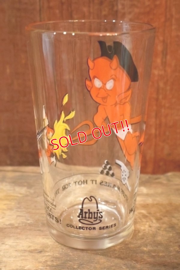 画像5: gs-251201-01 Hot Stuff / Arby's 1970's Novelty 11 oz. Glass