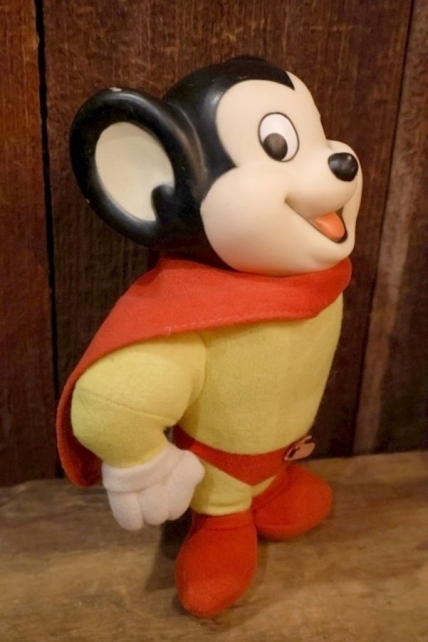 画像3: ct-251201-33 Mighty Mouse / Hamilton Gifts 1988 Rubber Face Plush Doll