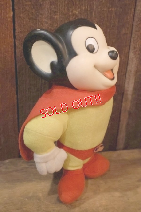 画像3: ct-251201-33 Mighty Mouse / Hamilton Gifts 1988 Rubber Face Plush Doll