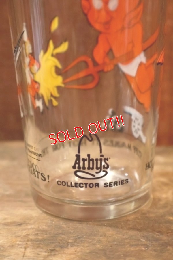 画像6: gs-251201-01 Hot Stuff / Arby's 1970's Novelty 11 oz. Glass
