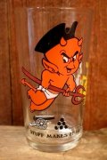 gs-251201-01 Hot Stuff / Arby's 1970's Novelty 11 oz. Glass