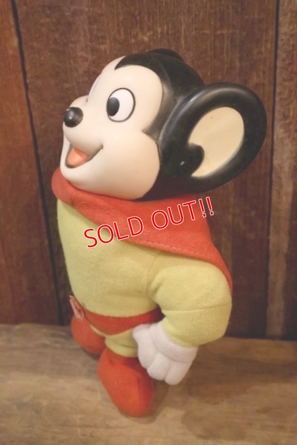 画像4: ct-251201-33 Mighty Mouse / Hamilton Gifts 1988 Rubber Face Plush Doll