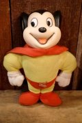 ct-251201-33 Mighty Mouse / Hamilton Gifts 1988 Rubber Face Plush Doll