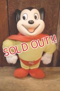 ct-251201-33 Mighty Mouse / Hamilton Gifts 1988 Rubber Face Plush Doll