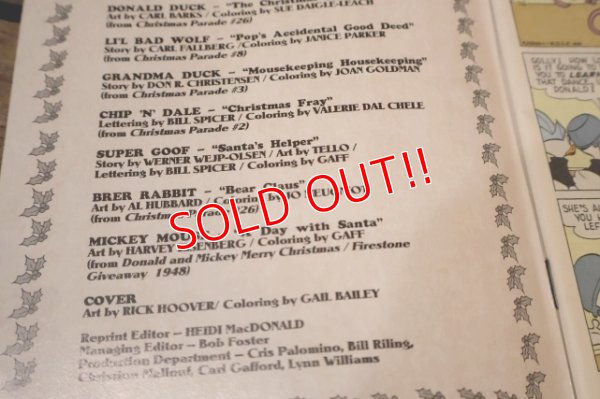 画像9: ct-251201-06 Walt Disney's Holiday Parade 1991 Comic