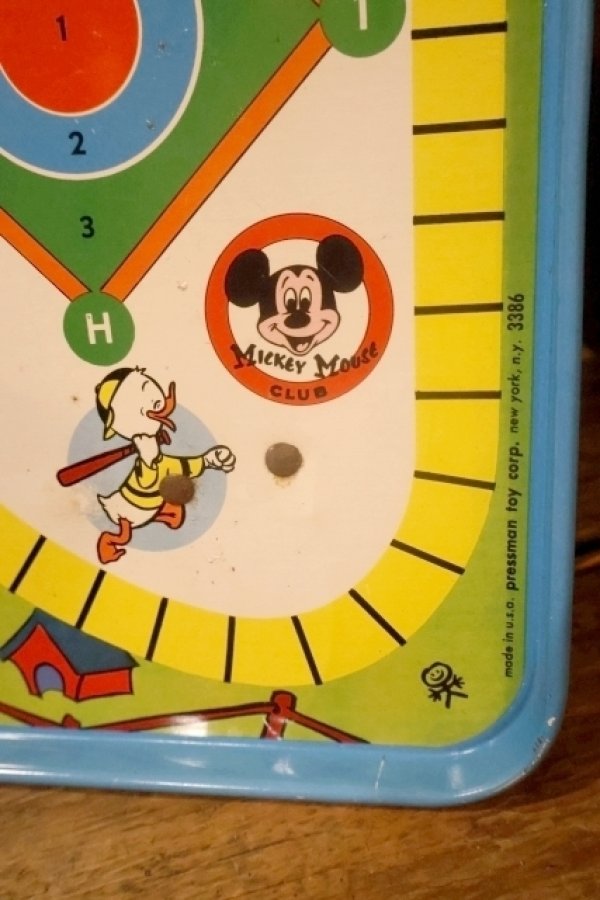 画像2: ct-251105-71 Walt Disney's / Pressman Toy Corp. 1960's Tin Game Tray