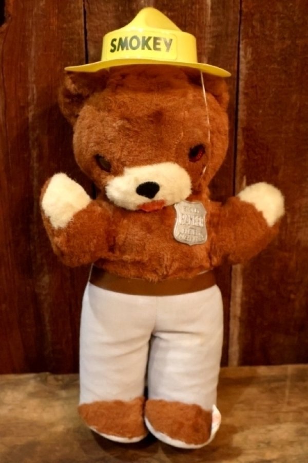 画像1: ct-251201-16 Smokey Bear / IDEAL 1960's Plush Doll