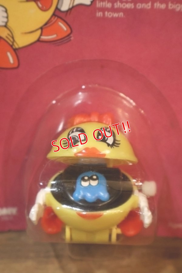画像2: ct-251105-80 Ms. PAC MAN / TOMY 1982 Wind Up Toy