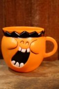 ct-251201-52 Pillsbury / Funny Face Plastic Mug 1970  "Jolly Olly Orange"