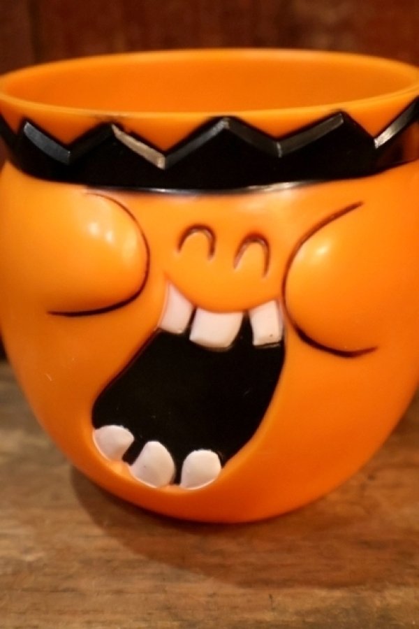 画像2: ct-251201-52 Pillsbury / Funny Face Plastic Mug 1970  "Jolly Olly Orange"