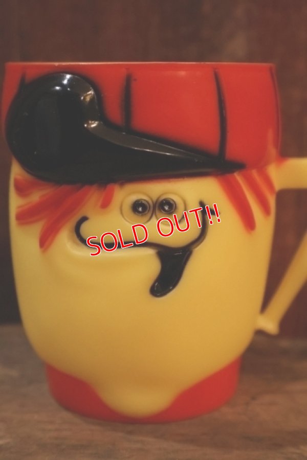 画像2: ct-251201-48 Pillsbury / Funny Face Plastic Mug 1969 "Lefty Lemon"