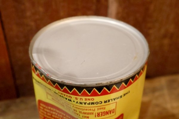 画像7: dp-251008-87 SHALER RISLONE "THE OIL ALLOY" One U.S. Quart Can