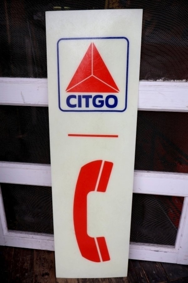 画像1: dp-251008-35 CITGO 2000's Public Phone Side Panel