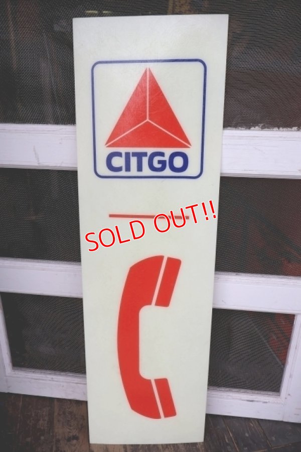 画像1: dp-251008-35 CITGO 2000's Public Phone Side Panel
